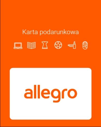 Acheter une carte-cadeau : Allegro Gift Card PC
