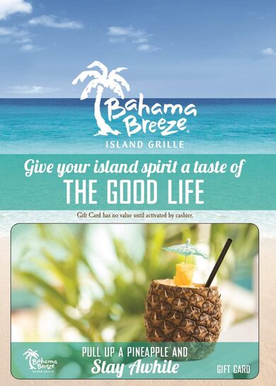 Acheter une carte-cadeau : Bahama Breeze Gift Card PC