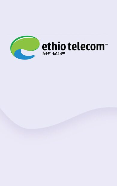 Acheter une carte-cadeau : Ethiotelecom Recharge PC