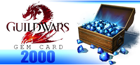 Acheter une carte-cadeau : Guild Wars 2: 2000 Gems Card US