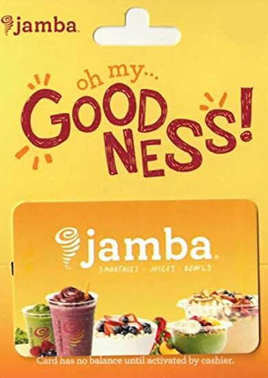 Acheter une carte-cadeau : Jamba Juice Gift Card XBOX