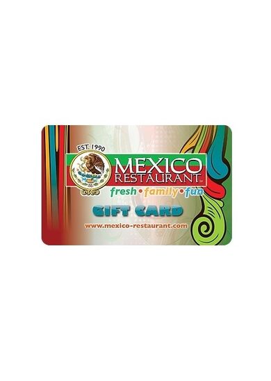 Acheter une carte-cadeau : Mexico Restaurant Gift Card PC