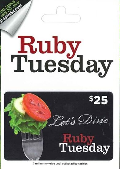 Acheter une carte-cadeau : Ruby Tuesday Gift Card PC