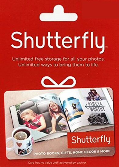 Acheter une carte-cadeau : Shutterfly Gift Card