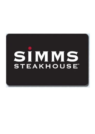 Acheter une carte-cadeau : Simms Steakhouse Gift Card