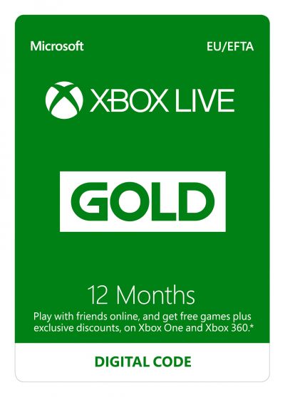 Acheter une carte-cadeau : Xbox LIVE Prepaid Gold Membership Card