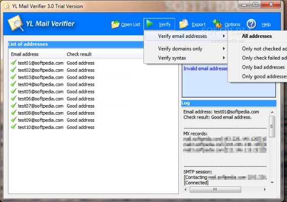 Buy Software: YL Mail Verifier PSN